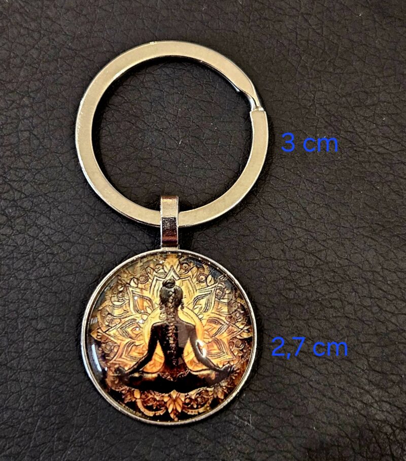 Porte-clefs Yoga