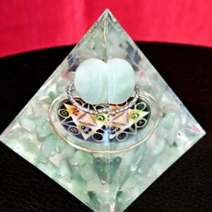 Pyramide Orgone Aventurine Verte